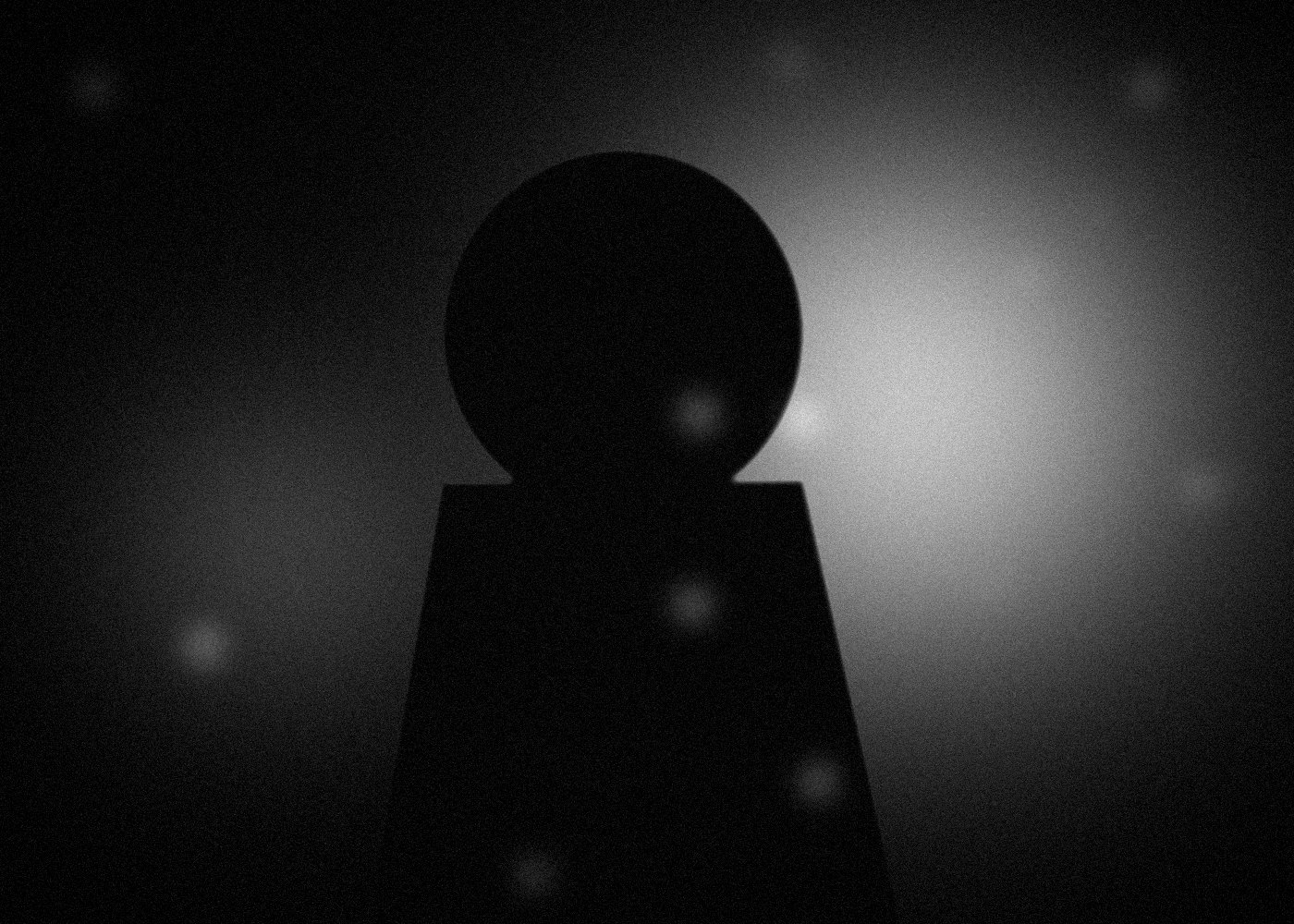 Rim-lit portrait